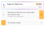 Giao diện ứng dụng Habitica với các nhiệm vụ được gam hóa và hệ thống phần thưởng.