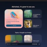 Giao diện ứng dụng Microsoft Copilot trên Windows 11 với cửa sổ chat tối giản