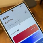 Giao diện ứng dụng Privacy hỗ trợ tạo thẻ thanh toán ảo bảo mật trên điện thoại thông minh.