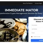 Giao diện website lừa đảo đầu tư Nomani AI sử dụng công nghệ deepfake