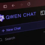 Giao diện website Qwen Chat, một trong các mô hình AI của Alibaba có khả năng tự sao chép theo nghiên cứu