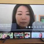 Giao diện YouTube TV đang hoạt động trên màn hình TV Samsung Frame sau khi khắc phục lỗi trên thiết bị Roku.