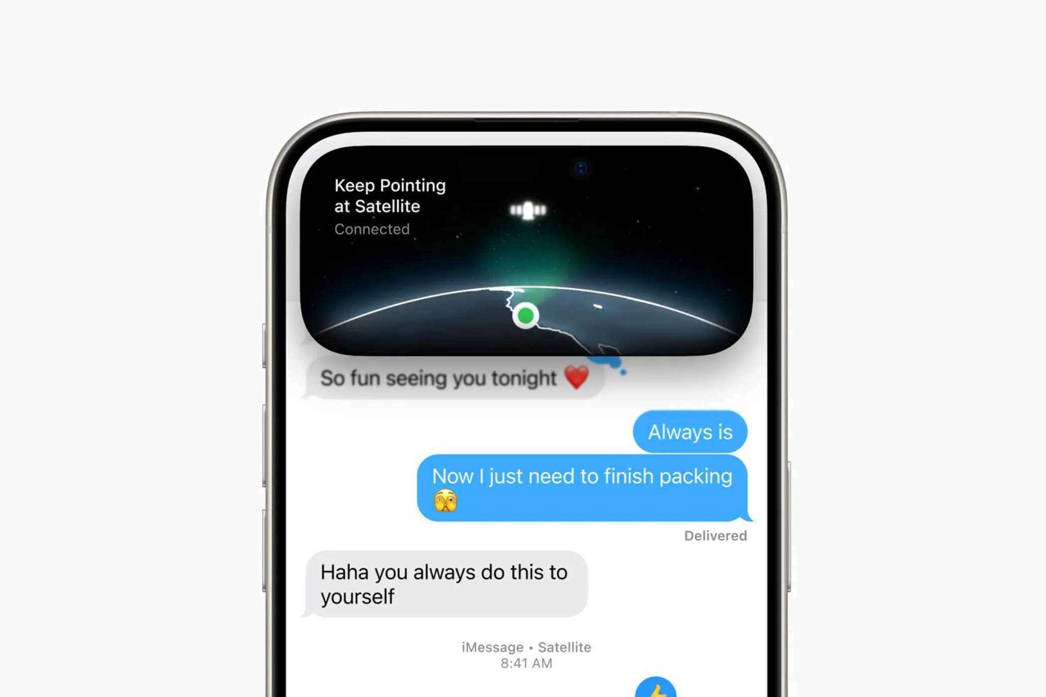 Gửi tin nhắn qua vệ tinh trên Apple Watch Ultra 3