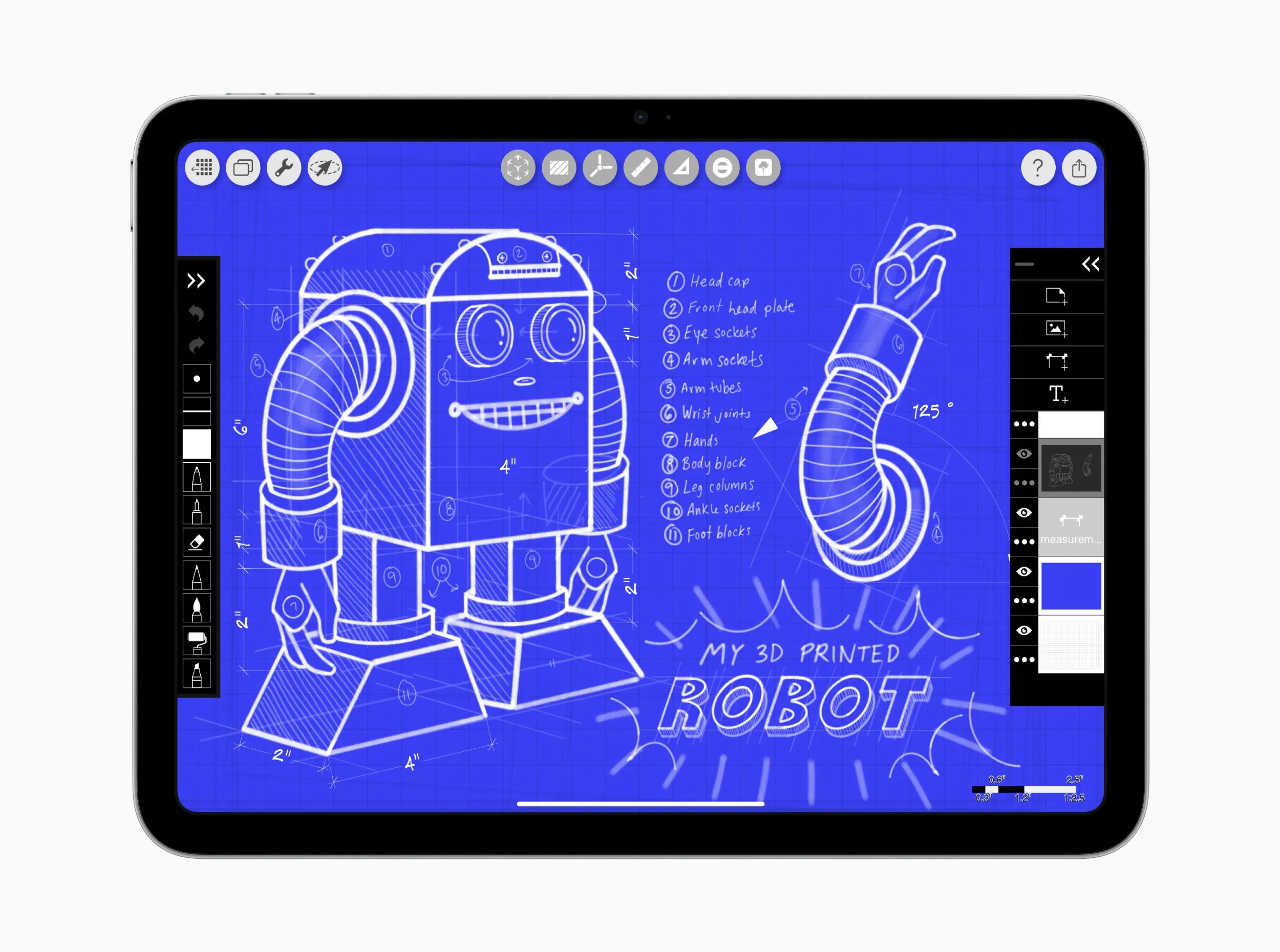 Hình ảnh cận cảnh chiếc iPad tiêu chuẩn mới với chip A16 Bionic, biểu tượng cho sự nâng cấp hiệu năng của dòng máy tính bảng giá phải chăng.