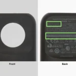 Hình ảnh sạc dự phòng Belkin BoostCharge Pro Fast Wireless Charger cho Apple Watch + Power Bank 10K, hiển thị mặt trước và sau với thông tin model BPD005.
