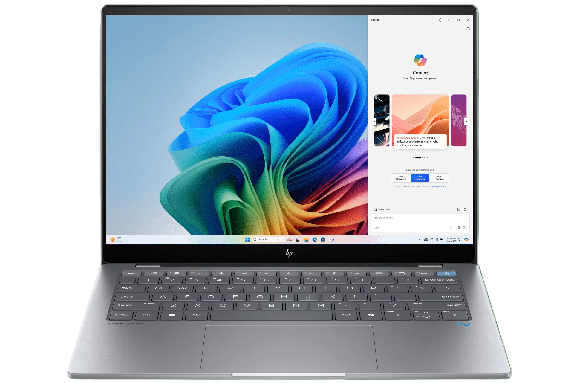 HP OmniBook X, laptop tập trung vào năng suất với chip Snapdragon X Elite