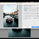 Hướng dẫn sử dụng công cụ khử nhiễu AI Denoise trong Adobe Lightroom để làm mịn ảnh bị nhiễu.
