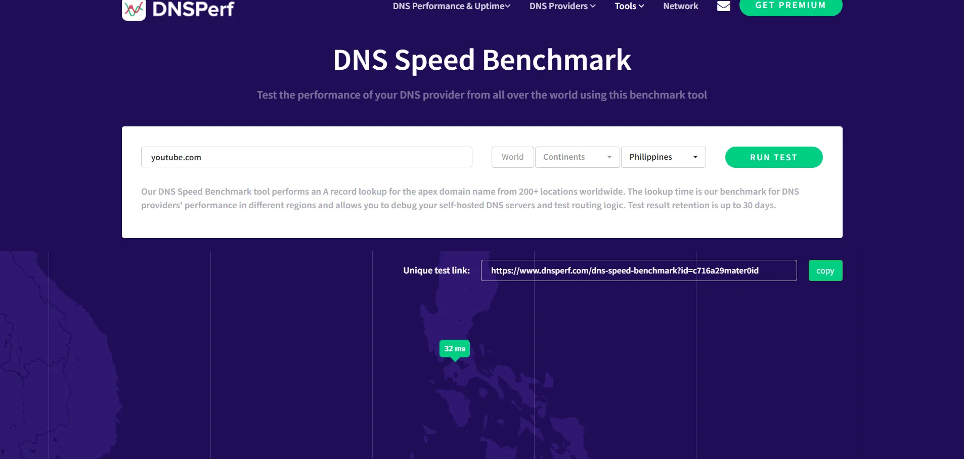 Kết quả kiểm tra tốc độ phản hồi DNS sau khi chuyển sang Google DNS, cho thấy thời gian phản hồi giảm đáng kể so với DNS của ISP, minh chứng cho hiệu quả của việc thay đổi máy chủ DNS trong việc tăng tốc độ duyệt web