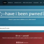 Kết quả tìm kiếm trên Have I Been Pwned cho thấy email bị rò rỉ