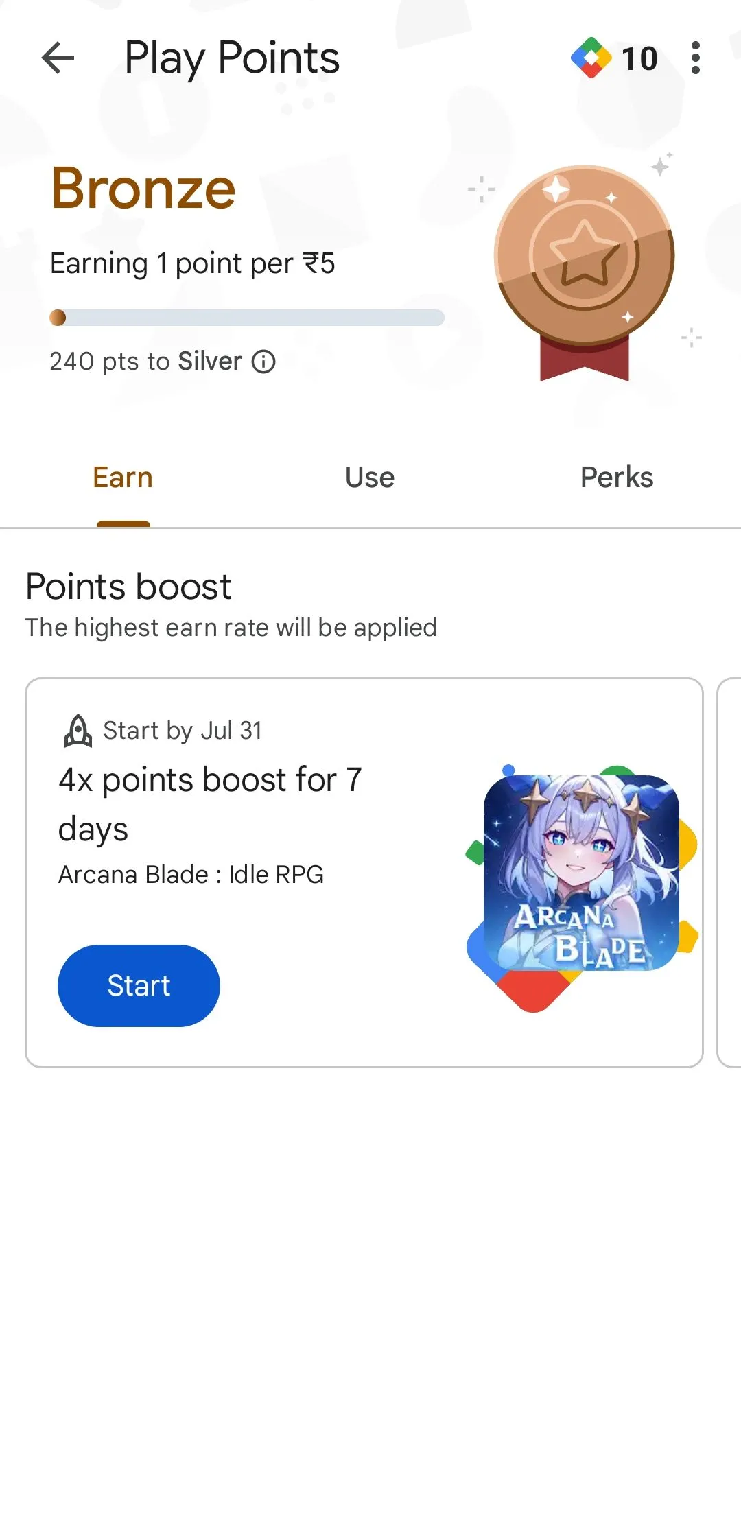 Kiếm điểm Play Points trong Google Play Store khi mua hàng