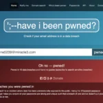 Kiểm tra email bị rò rỉ với Have I Been Pwned