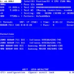 Kiểm tra RAM bằng MemTest86 đang chạy