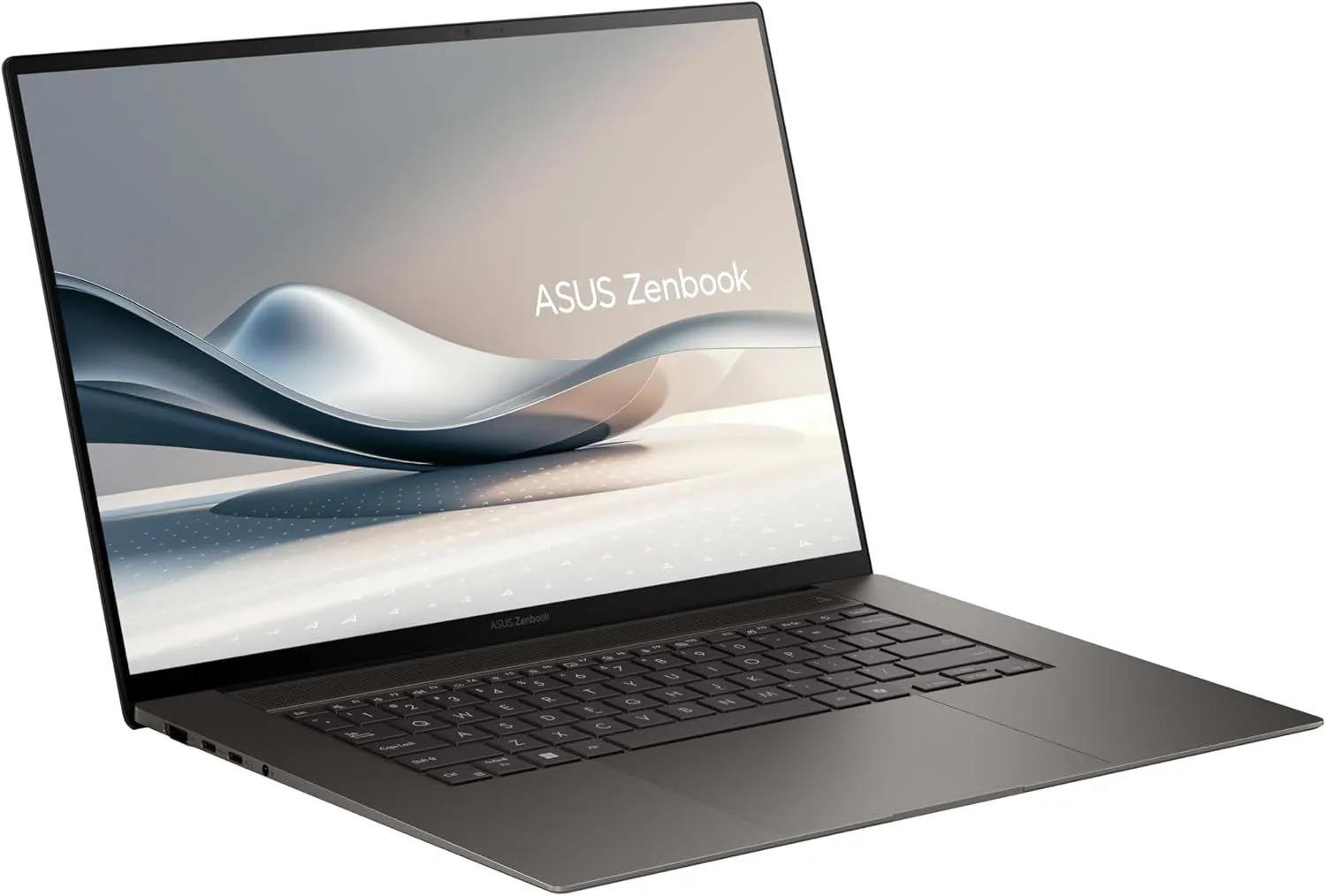 Laptop ASUS Zenbook S 16 OLED màu trắng sang trọng