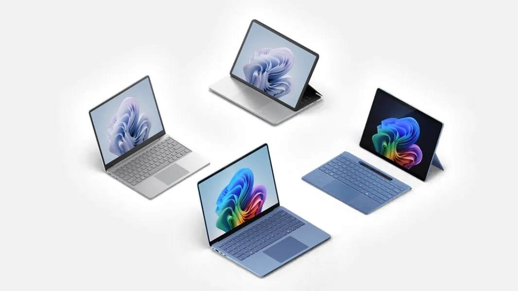 Laptop Microsoft Surface chạy chip Snapdragon và tính năng Copilot+