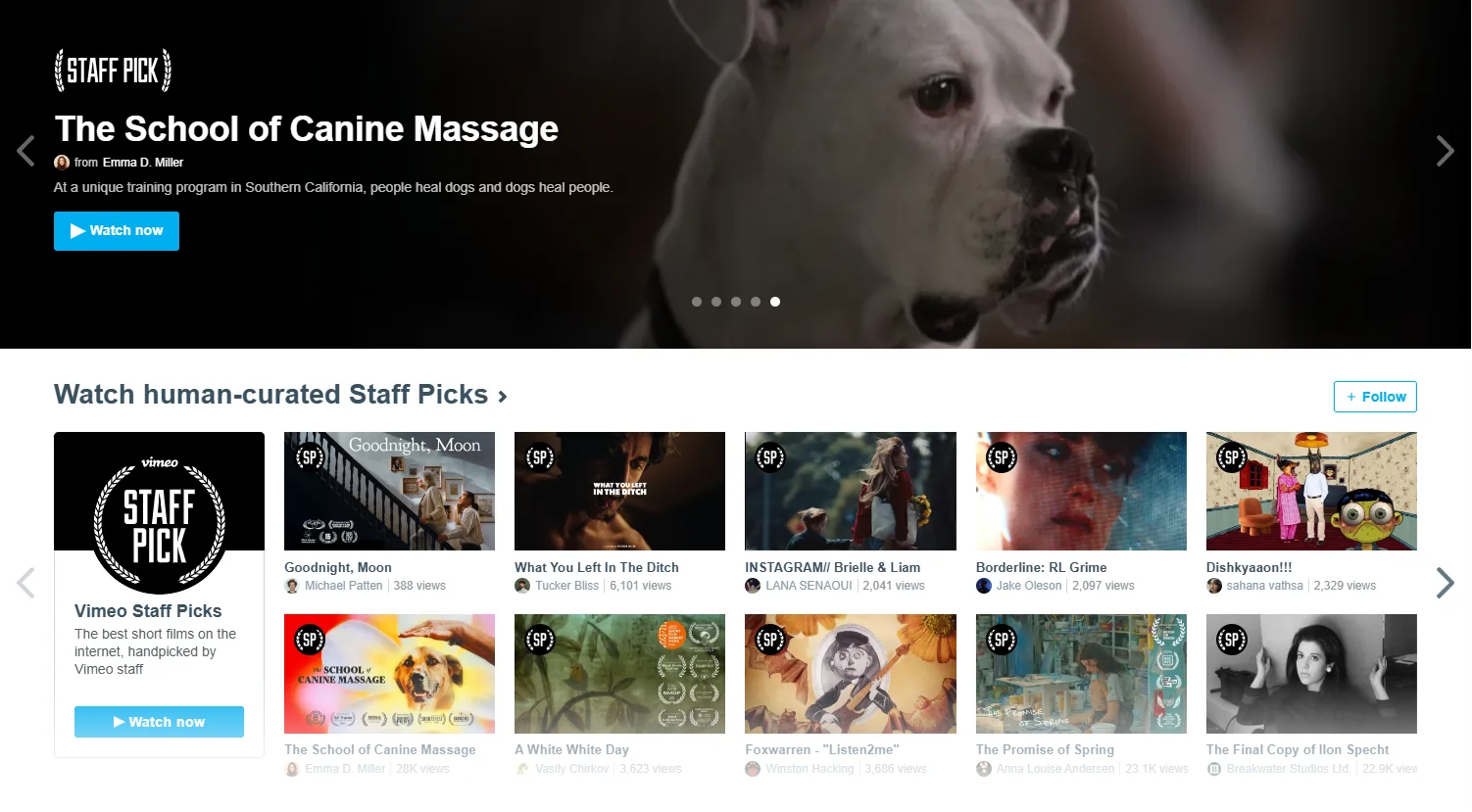 Logo Vimeo nổi bật trên nền tối, đại diện cho một nền tảng video chất lượng cao và sáng tạo