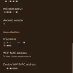 Menu Giới thiệu điện thoại trên Pixel 8 Pro