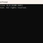 Menu tùy chọn khi nhấp vào biểu tượng Command Prompt, minh họa cách tùy chỉnh giao diện CMD