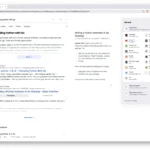 Minh họa tính năng Rerank của Brave Search với thao tác 'raise' một trang web, giúp tùy chỉnh kết quả tìm kiếm cá nhân.