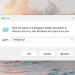 Mở Internet Options nhanh chóng bằng lệnh Run trên Windows 11