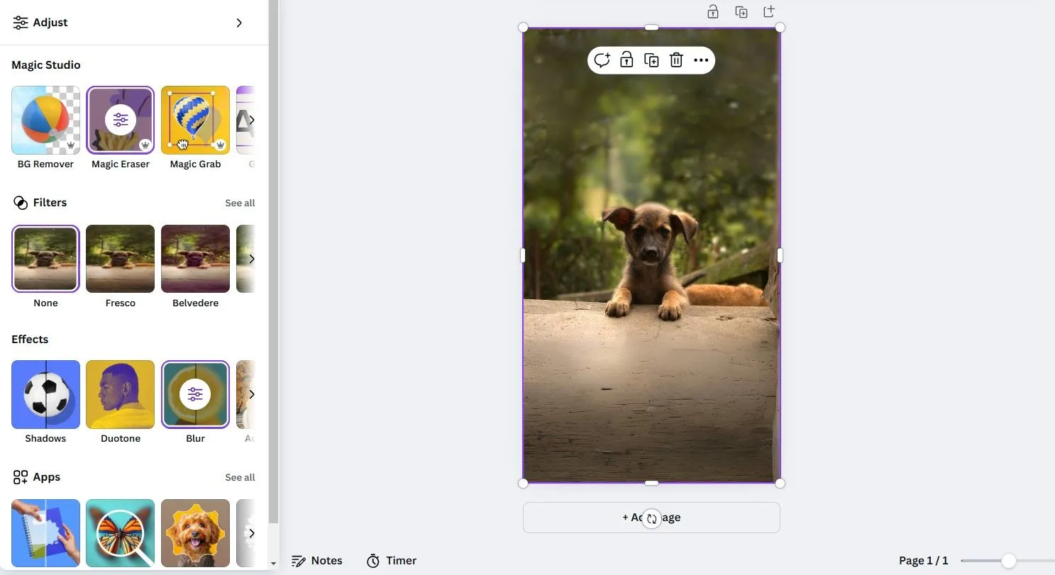 Mở rộng ảnh để phù hợp với tỷ lệ khung hình dọc trên Instagram bằng AI