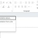 Mở và kích hoạt Copilot trong PowerPoint để bắt đầu tạo bài thuyết trình.
