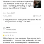 Người dùng TikTok đang lướt xem các bình luận tiêu cực về sản phẩm trên TikTok Shop