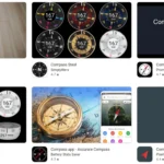Nhiều ứng dụng la bàn trên cửa hàng ứng dụng smartphone