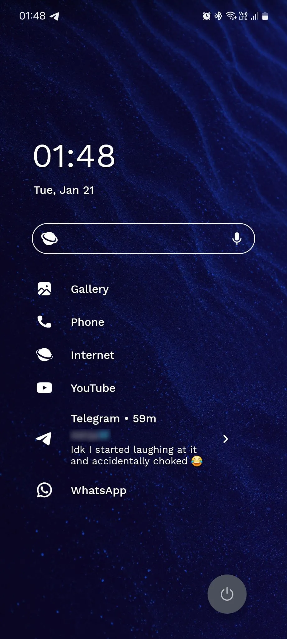 Niagara Launcher hiển thị thông báo và khả năng trả lời trực tiếp từ Telegram