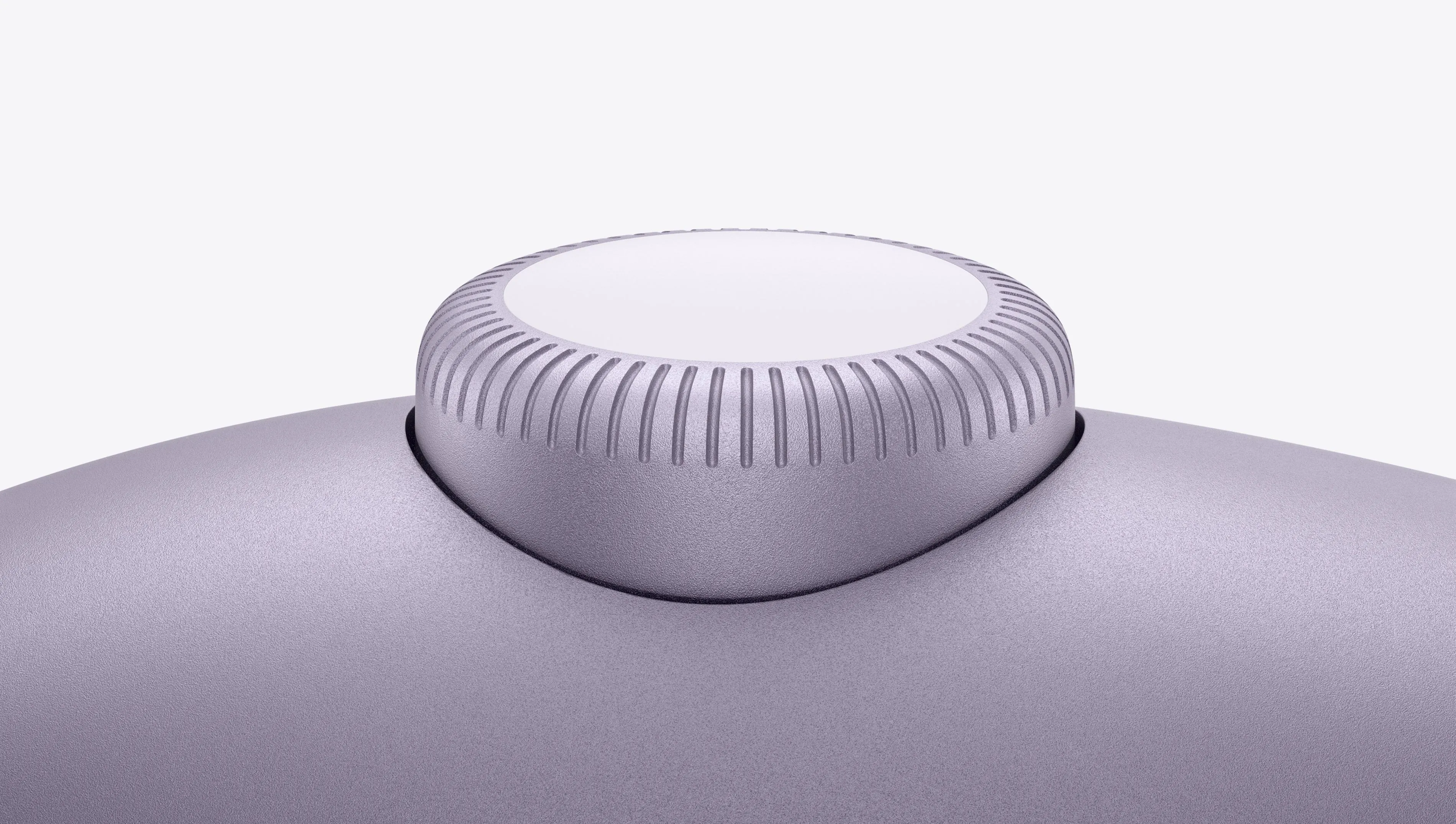 Núm xoay Digital Crown trên AirPods Max, dùng để điều khiển âm lượng và các chức năng khác