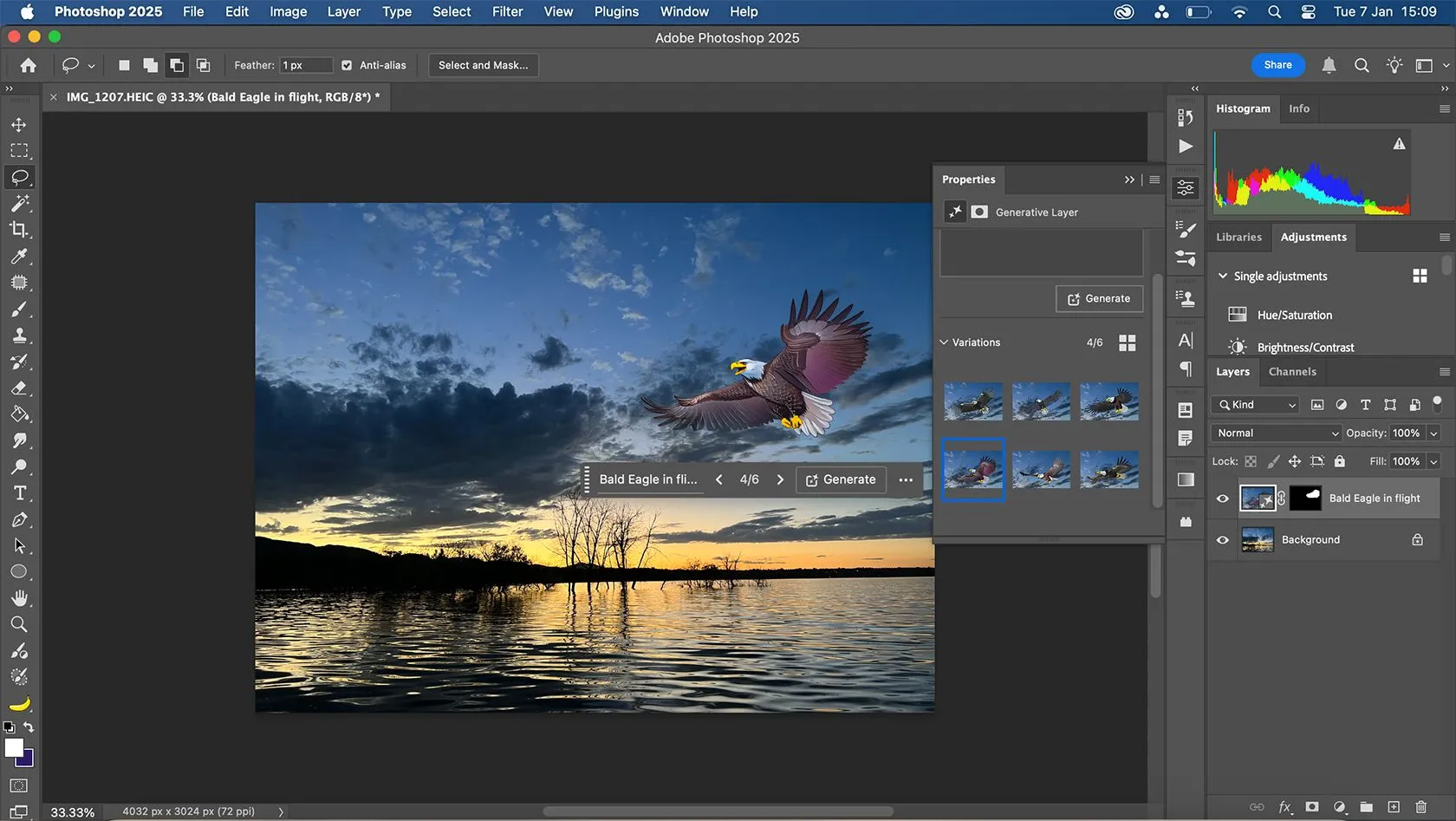 Photoshop Generative AI tạo hình ảnh với trí tuệ nhân tạo