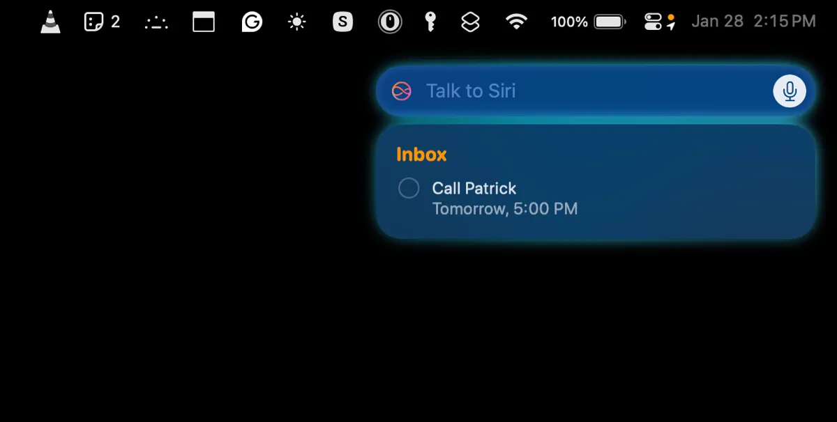 Siri tích hợp Lời nhắc Apple giúp thêm tác vụ nhanh chóng bằng giọng nói