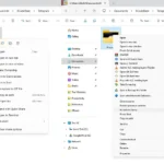 So sánh menu ngữ cảnh chuột phải Windows 11 mới và menu cổ điển Windows 10