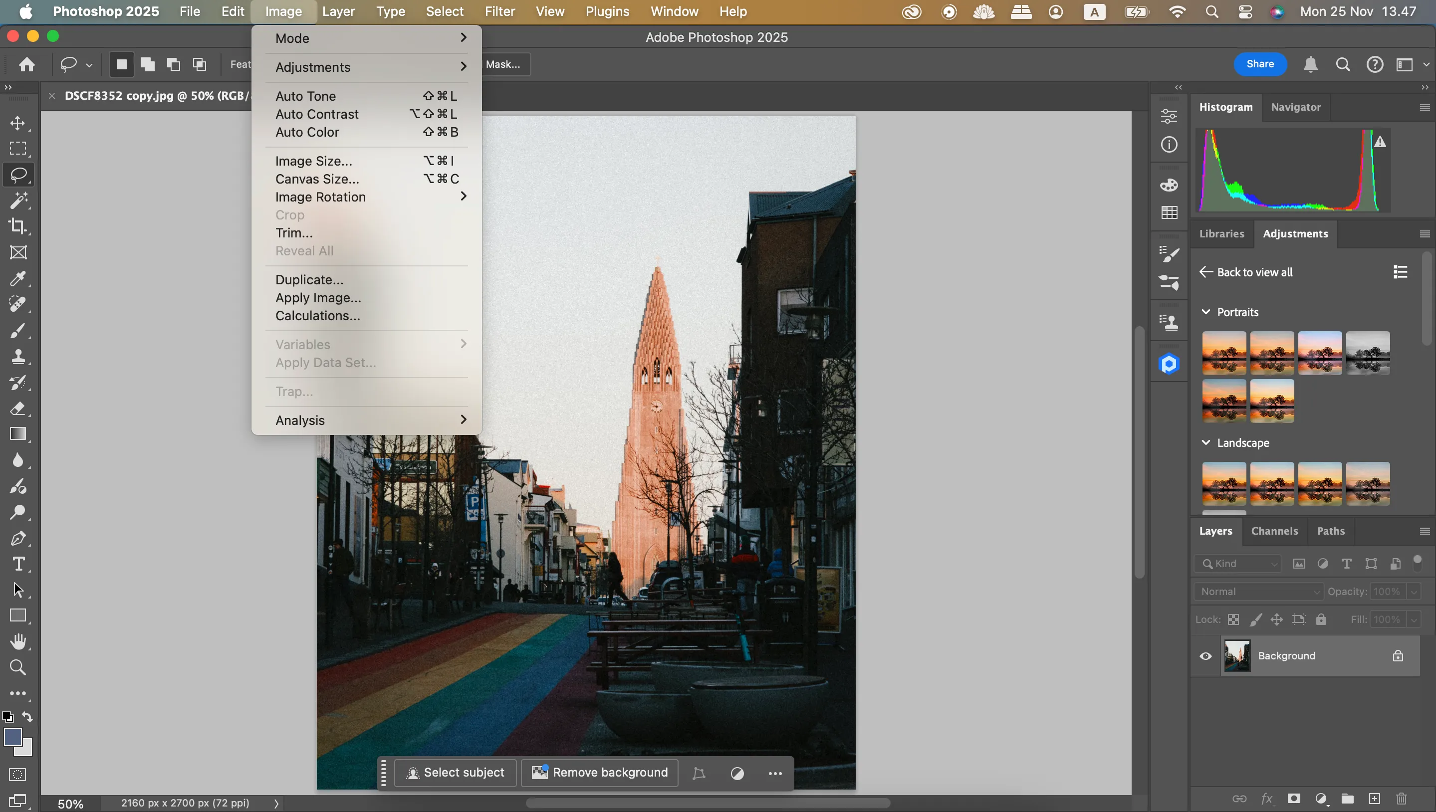 Thay đổi kích thước và độ phân giải của ảnh trong Photoshop để giảm dung lượng file
