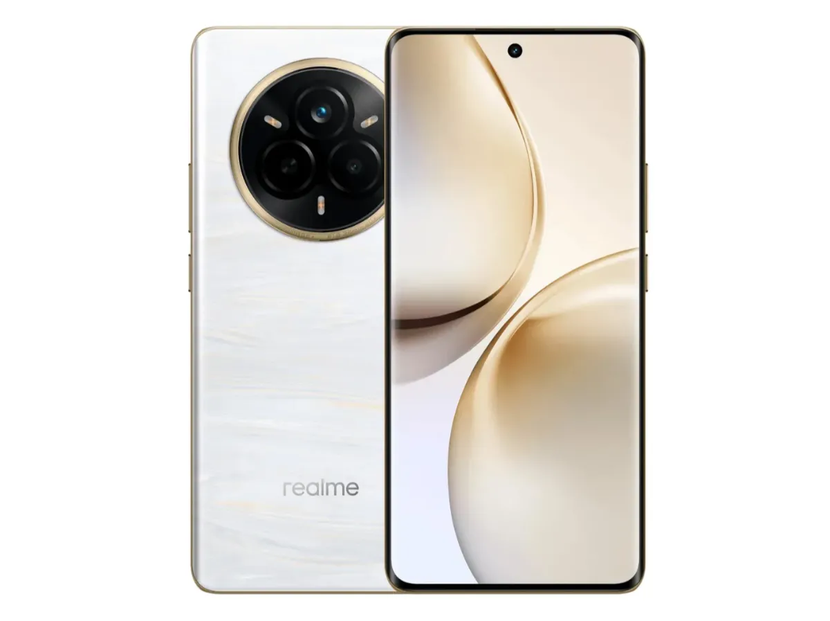 Thiết kế mặt lưng cụm camera Realme 14 Pro Plus với viền mỏng