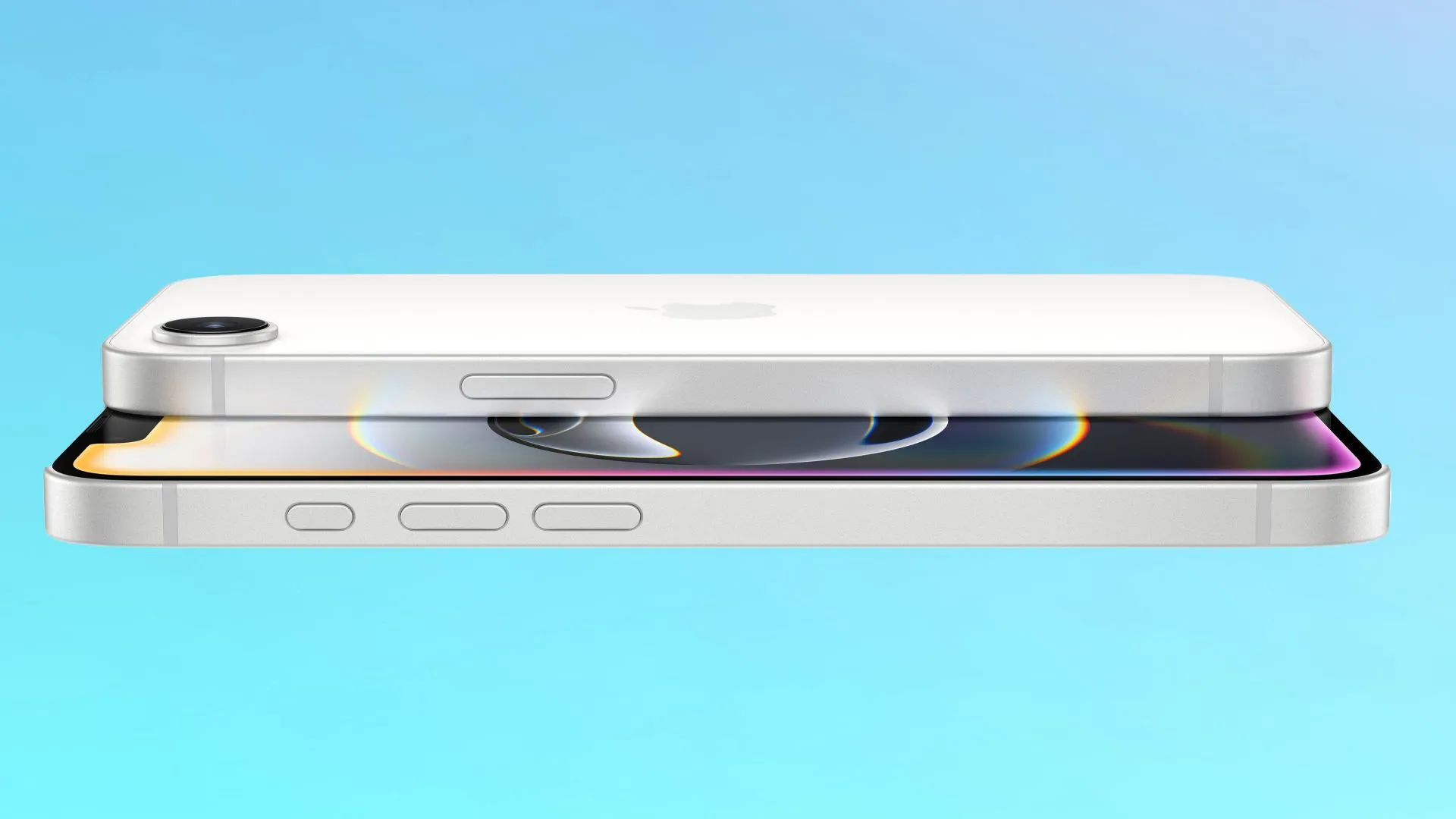 Thiết kế mặt trước và sau của iPhone 16e