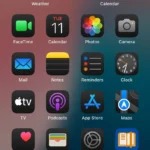 Thông báo iPhone hiển thị chế độ im lặng đã bật, biểu tượng chuông gạch chéo