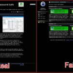 Thuthuat360.net - Hình ảnh so sánh website KeePass chính thức và giả mạo