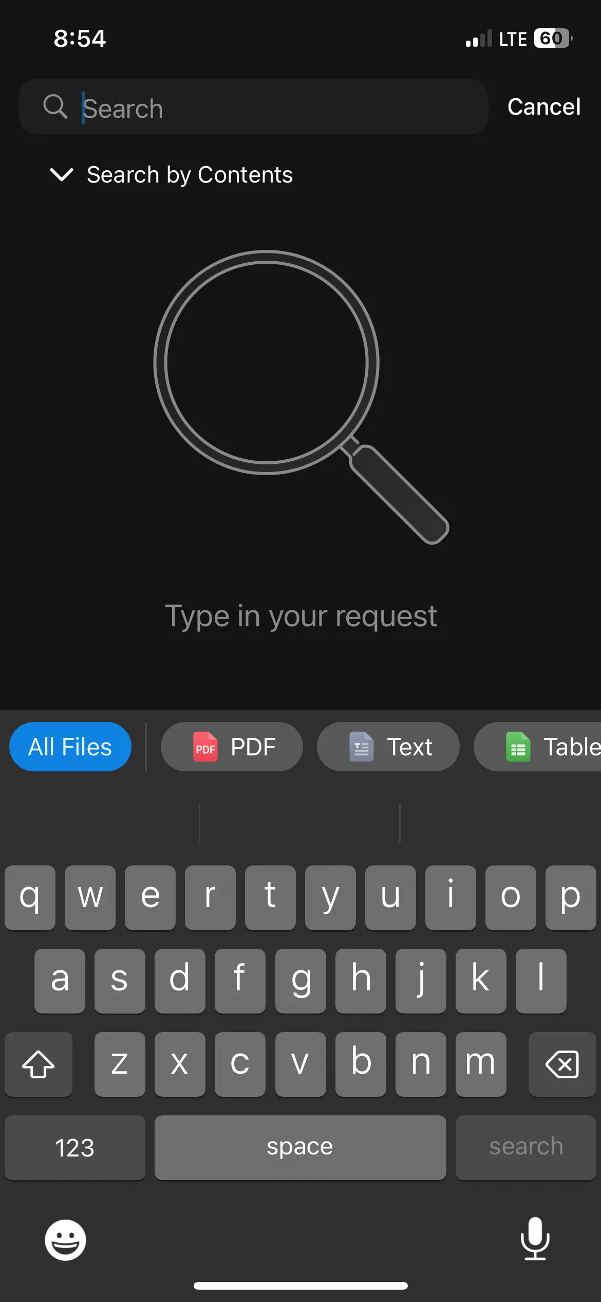 Tìm kiếm nội dung bên trong tài liệu hoặc tệp tin bằng tính năng của Documents trên iPhone