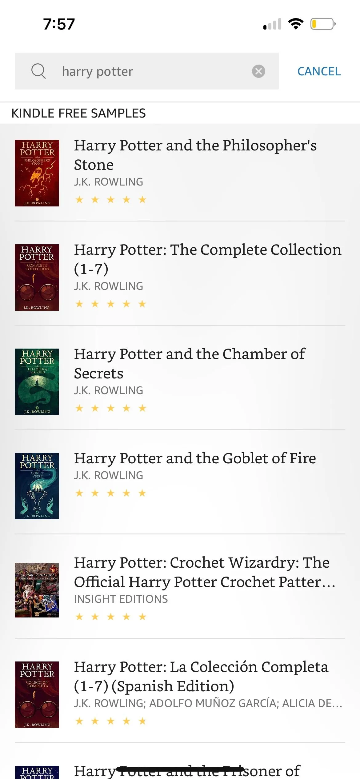 Tìm kiếm và khám phá sách điện tử trên ứng dụng Amazon Kindle, thư viện sách cá nhân.