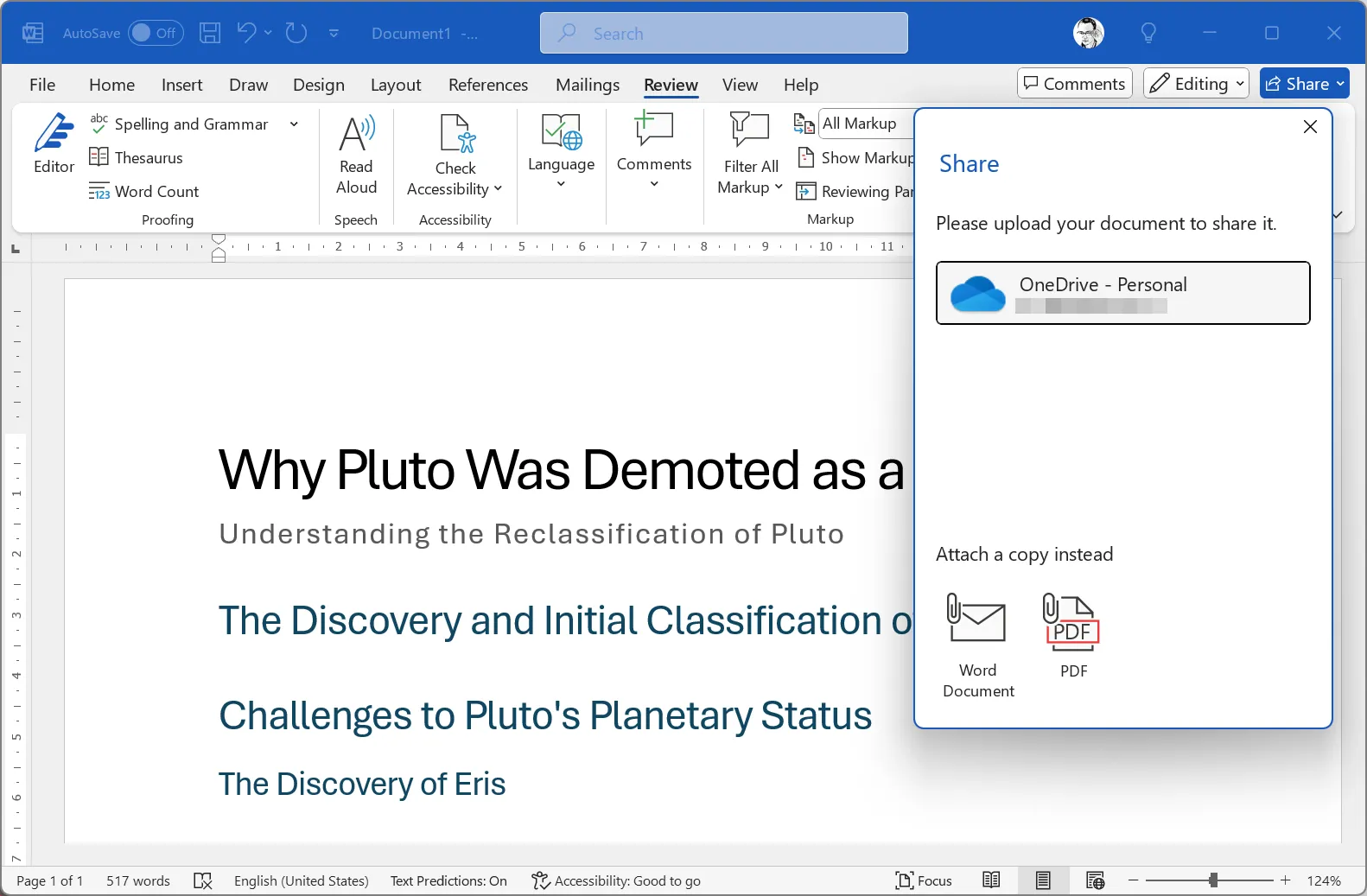 Tính năng chia sẻ và cộng tác trong Microsoft Word giúp thu thập ý tưởng từ đồng nghiệp