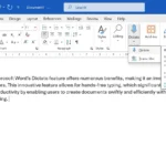 Tính năng Dictate trong Microsoft Word giúp gõ văn bản bằng giọng nói