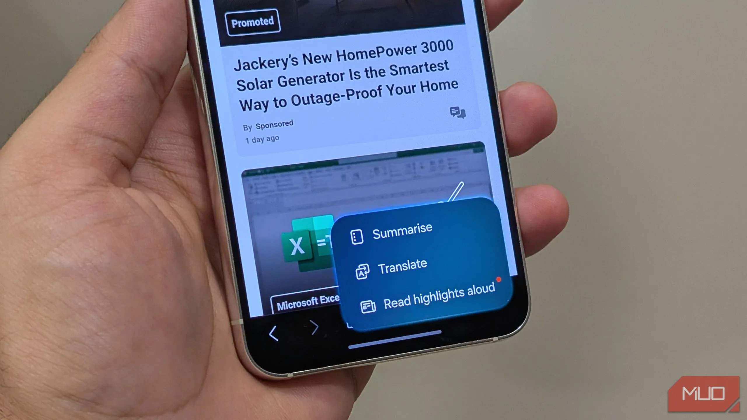 Tính năng Hỗ trợ duyệt web Browsing Assist trên trình duyệt Samsung Internet
