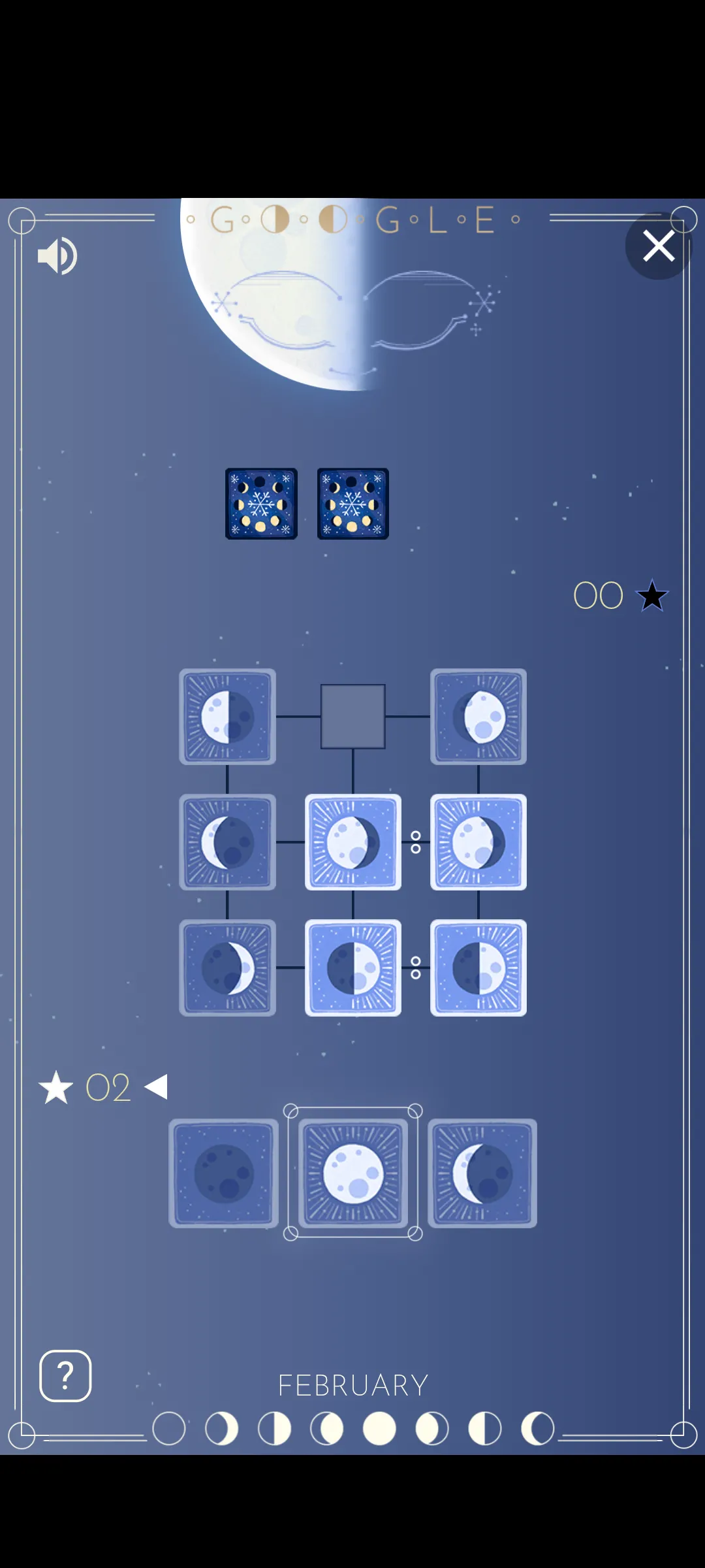 Trải nghiệm chơi game thẻ bài The Rise of the Half Moon trên Google Doodle