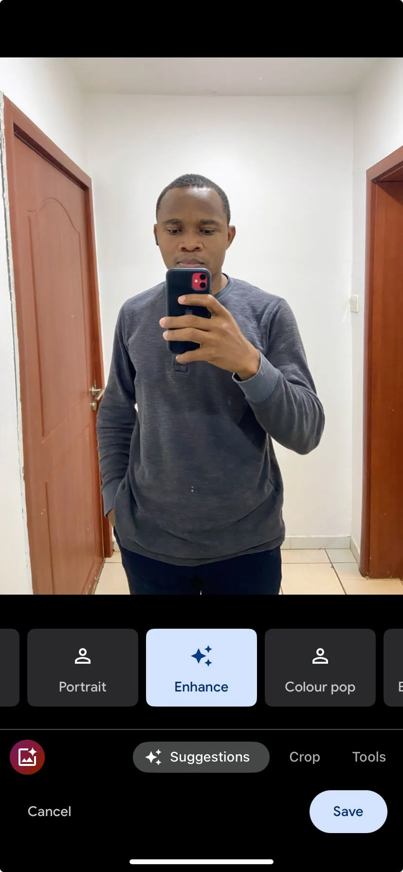 Trang chỉnh sửa ảnh trong Google Photos với các công cụ tối ưu