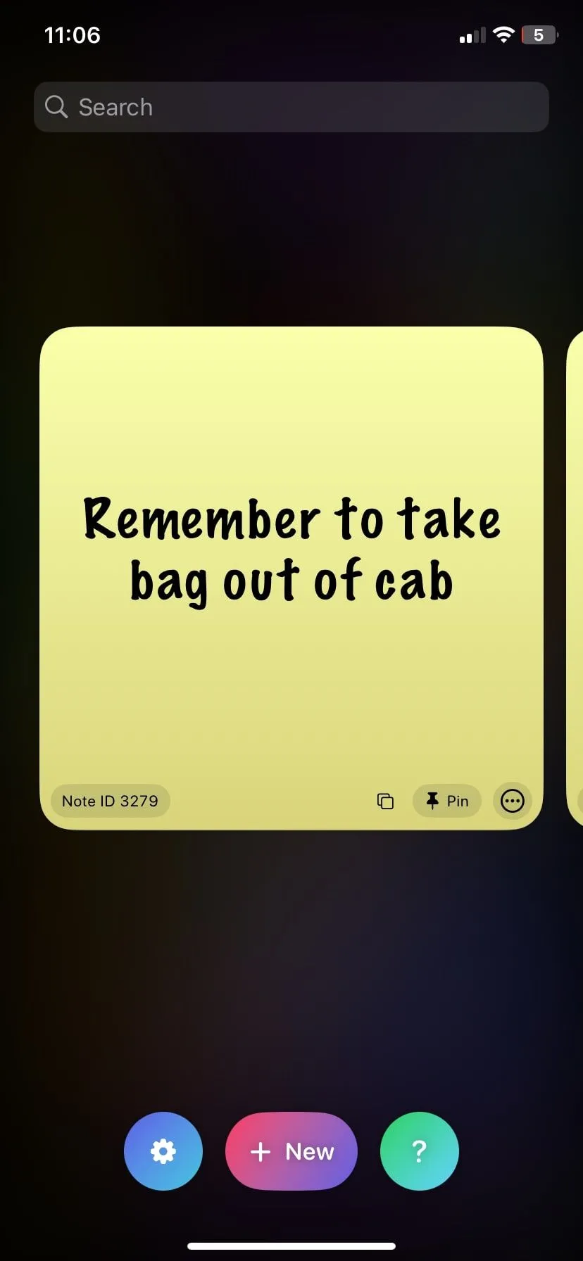 Trang chủ ứng dụng Sticky Widgets để tạo ghi chú nhanh