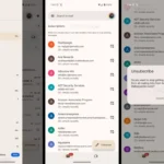 Trang quản lý đăng ký bản tin mới trong ứng dụng Gmail trên Android