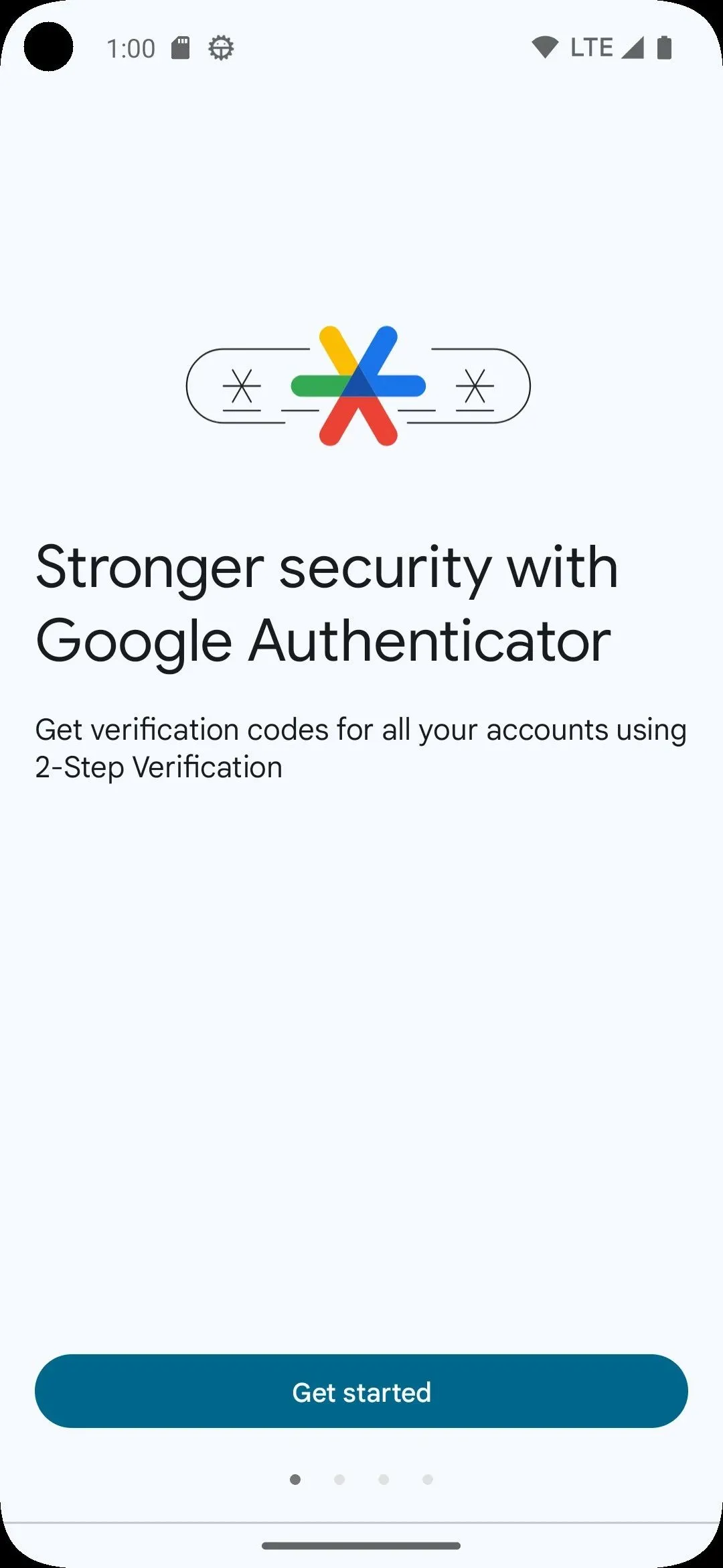 Trang thiết lập ứng dụng Google Authenticator, gợi ý phương pháp xác thực hai yếu tố an toàn hơn SMS cho tài khoản trực tuyến.