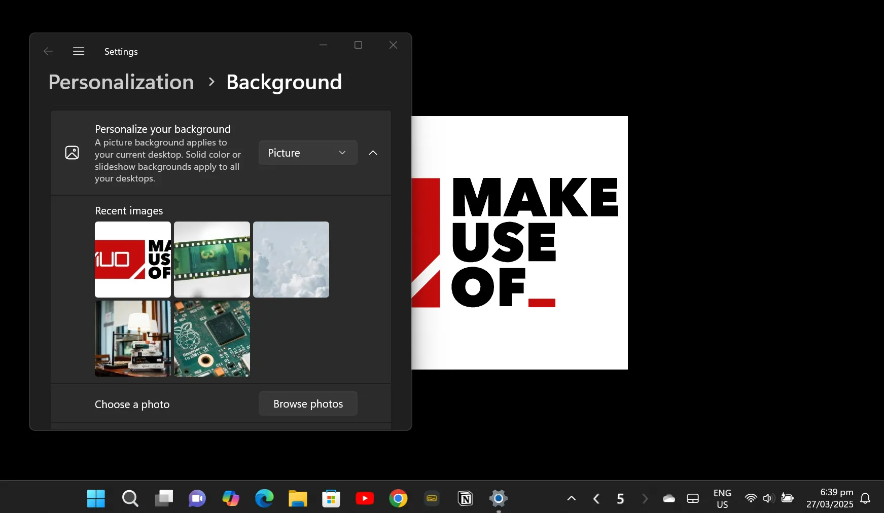 Tùy chỉnh tên và hình nền cho từng desktop ảo trên Windows 11