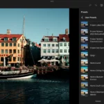 Tùy chọn các bộ lọc (presets) được đề xuất trong Lightroom CC trên iPad