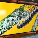 TV LG QNED85 86 inch hiển thị trên màn hình chính với quảng cáo được cá nhân hóa bởi AI cảm xúc Zenapse